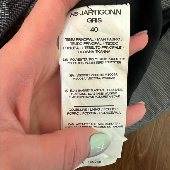 Grey Skirt from French Brand Morgan Sz. 40 (US 8) - Picture 4 of 4